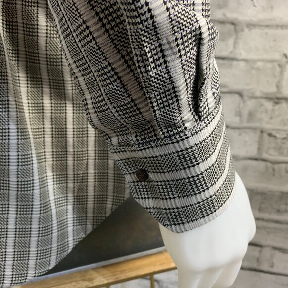 Etro Milano Check Graphic Print Casual Button Down Shirt - Picture 4 of 11